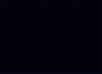 Animation of a rocket releasing a satellite above Earth with an arrow pointing away from the rocket in the direction the satellite is moving with the word 'momentum' next to it.